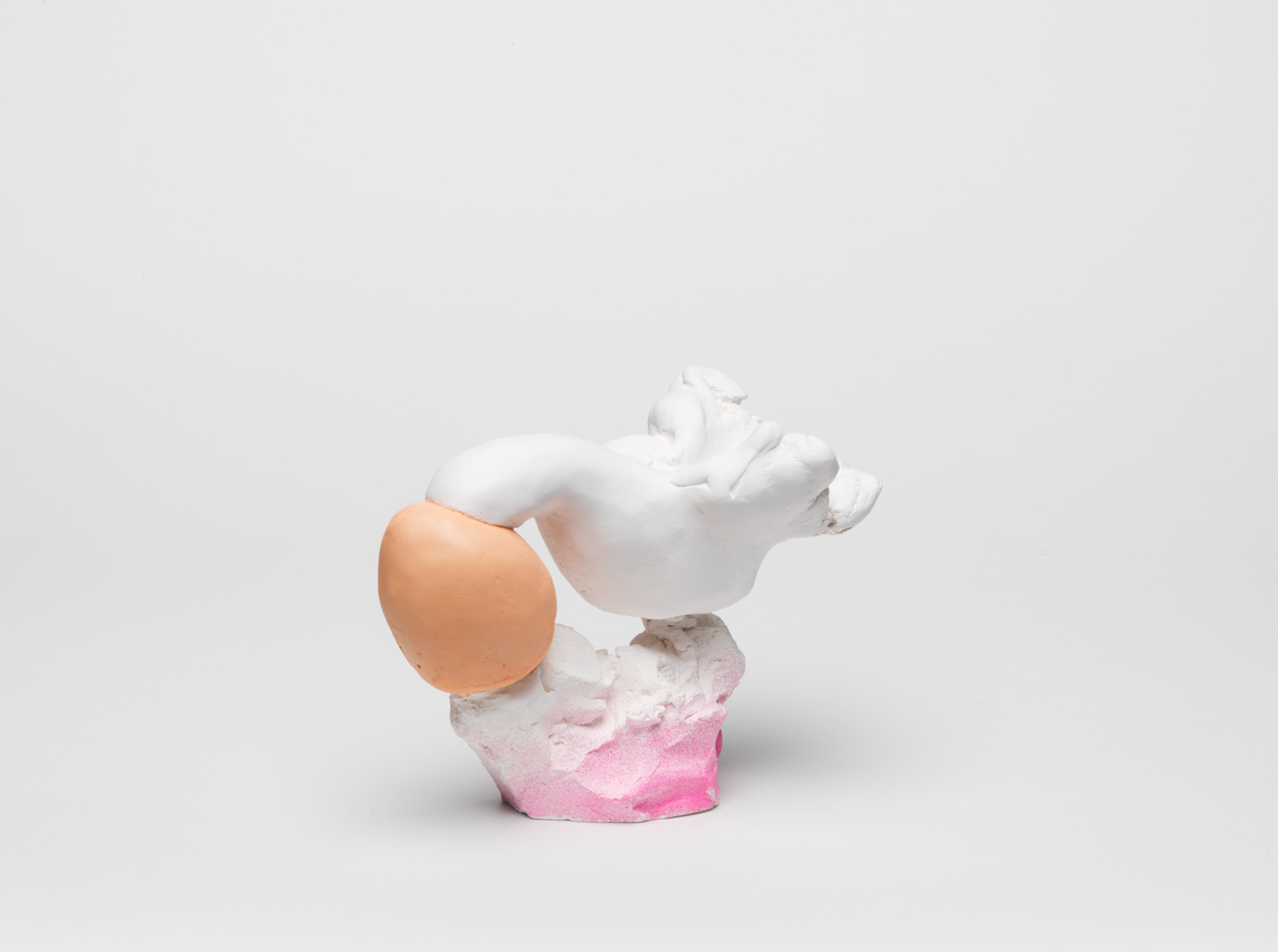 Untitled (Bird Head in Egg)